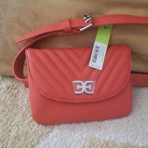 Orange Belted Purse